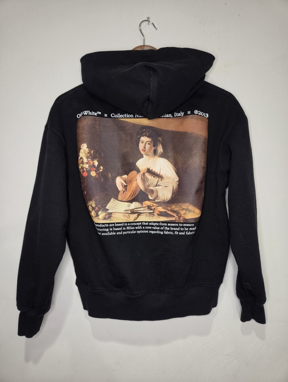 Off White Caravaggio Over Hoodie Size XS